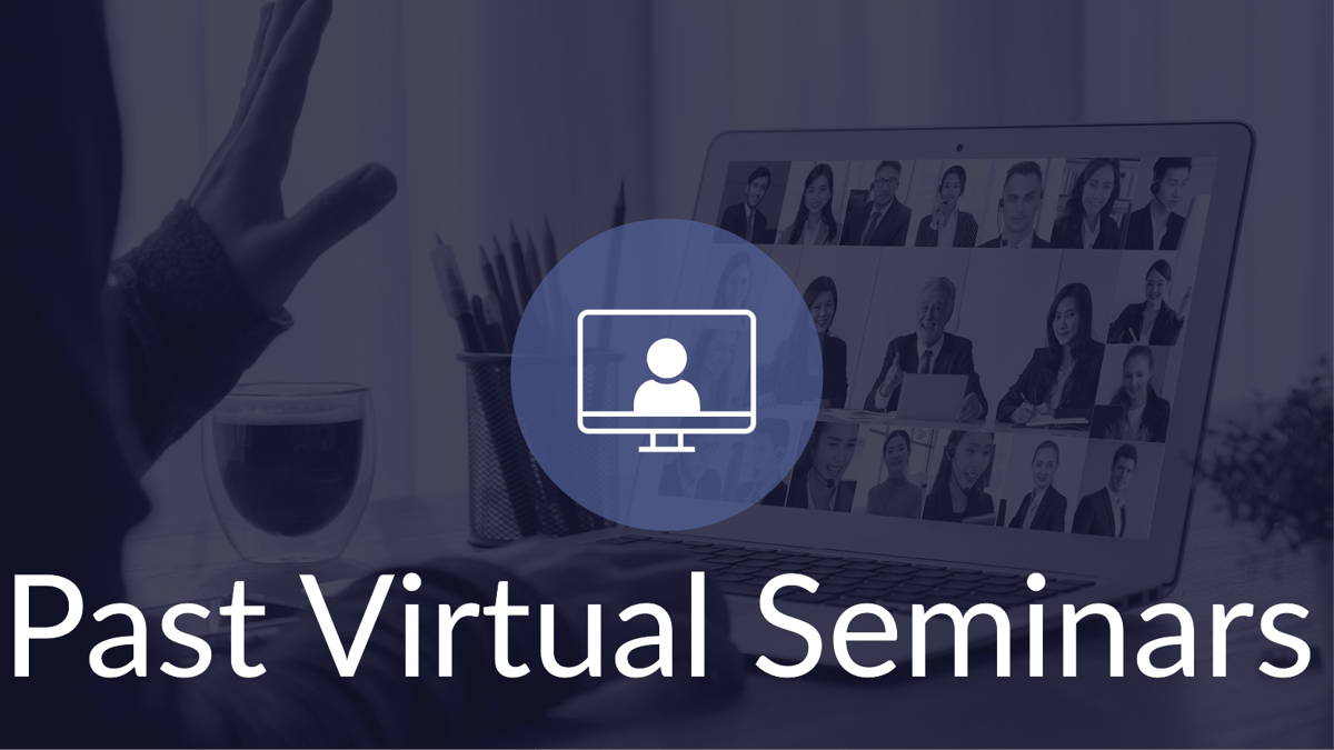 Past Virtual Seminars